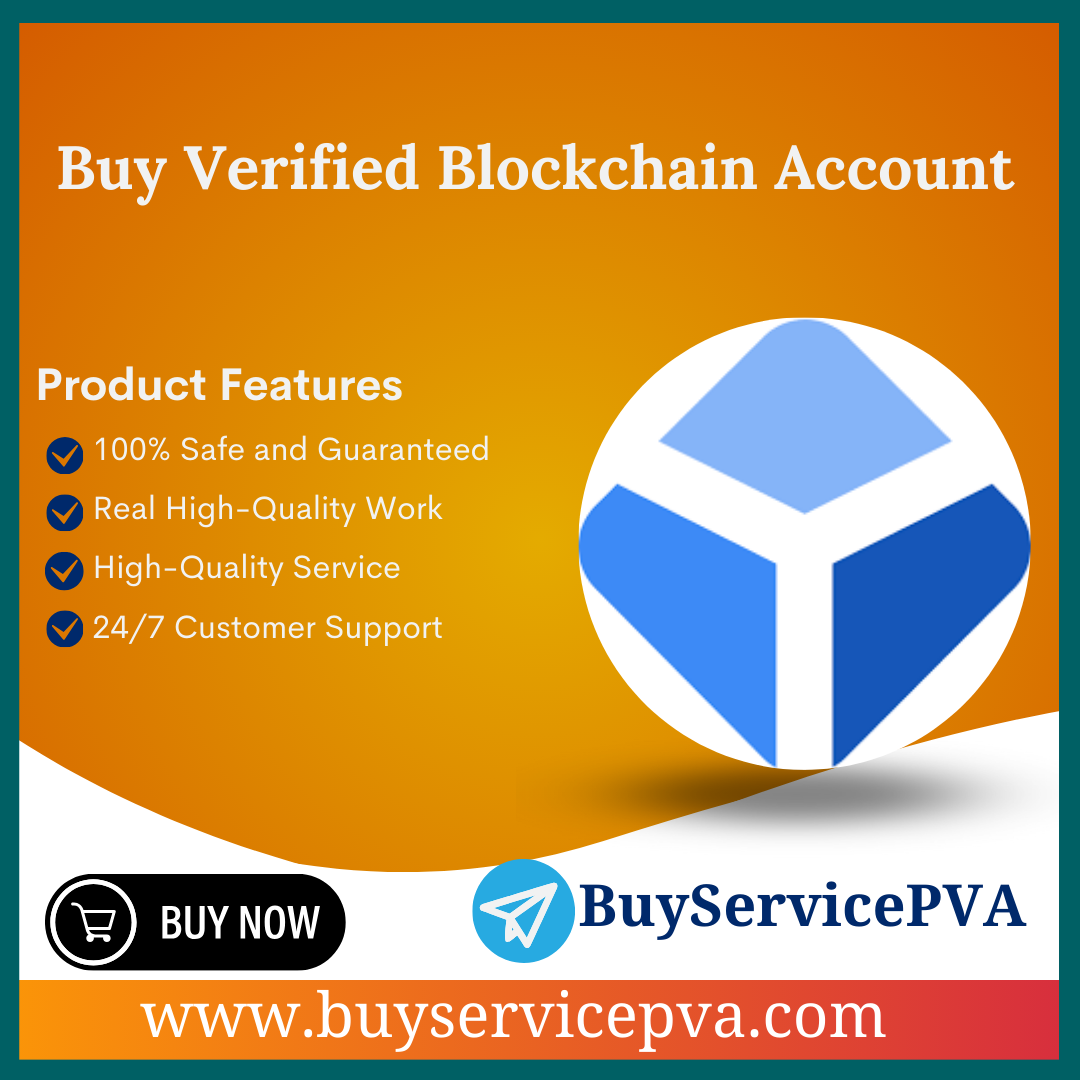Buy Verified Blockchain Account - BuyServicePVA