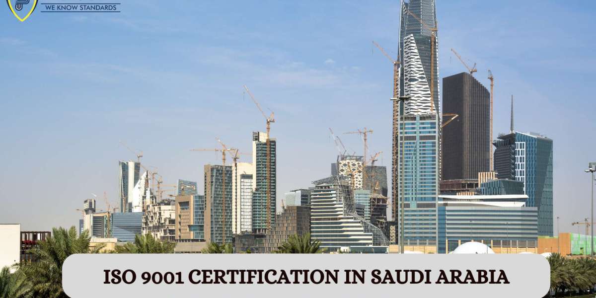 What are the key steps involved in obtaining ISO 9001 certification in Saudi Arabia