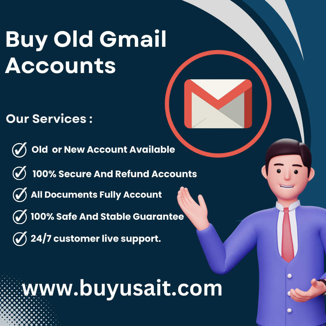 Buy Old Gmail Accounts - (PVA, Bulk, Aged, Old)
