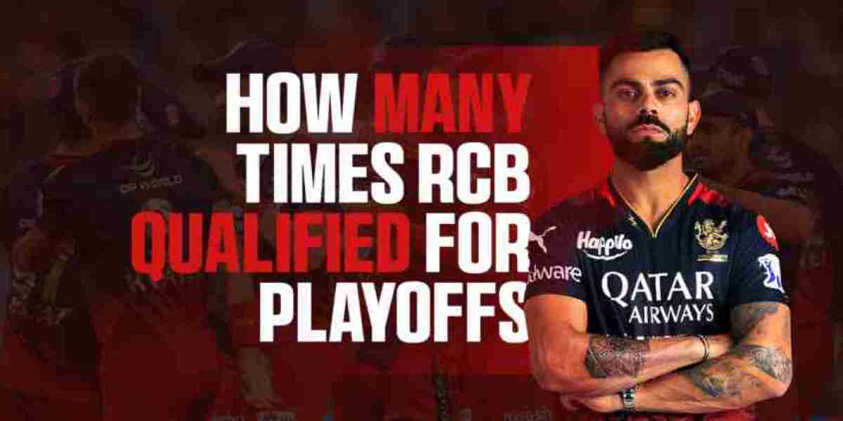 How many times has RCB been able to qualify for Playoffs in the IPL?