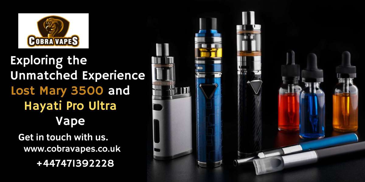 Exploring the Unmatched Experience: Lost Mary 3500 and Hayati Pro Ultra Vape