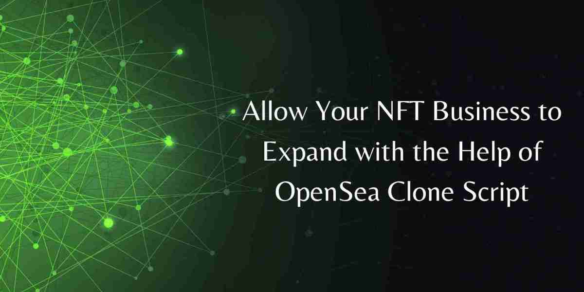 Allow Your NFT Business to Expand with the Help of OpenSea Clone Script