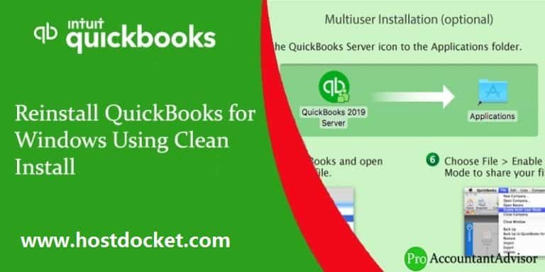 Reinstall QuickBooks Desktop for Windows Use Clean Install Utility
