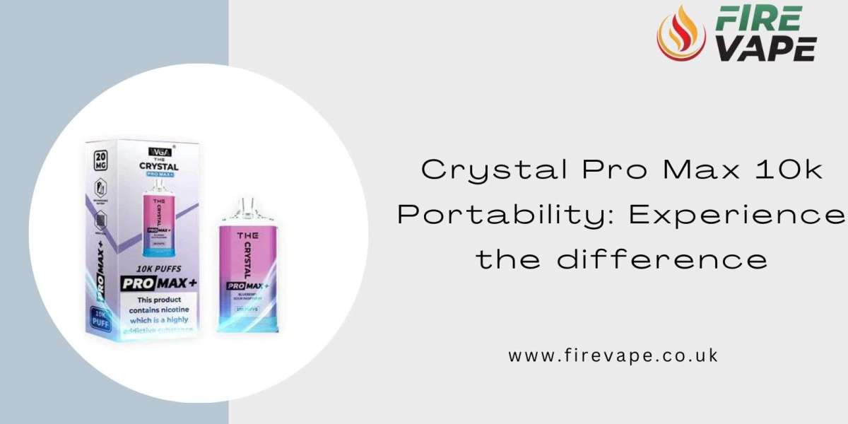 Crystal Pro Max 10k Portability: Experience the difference