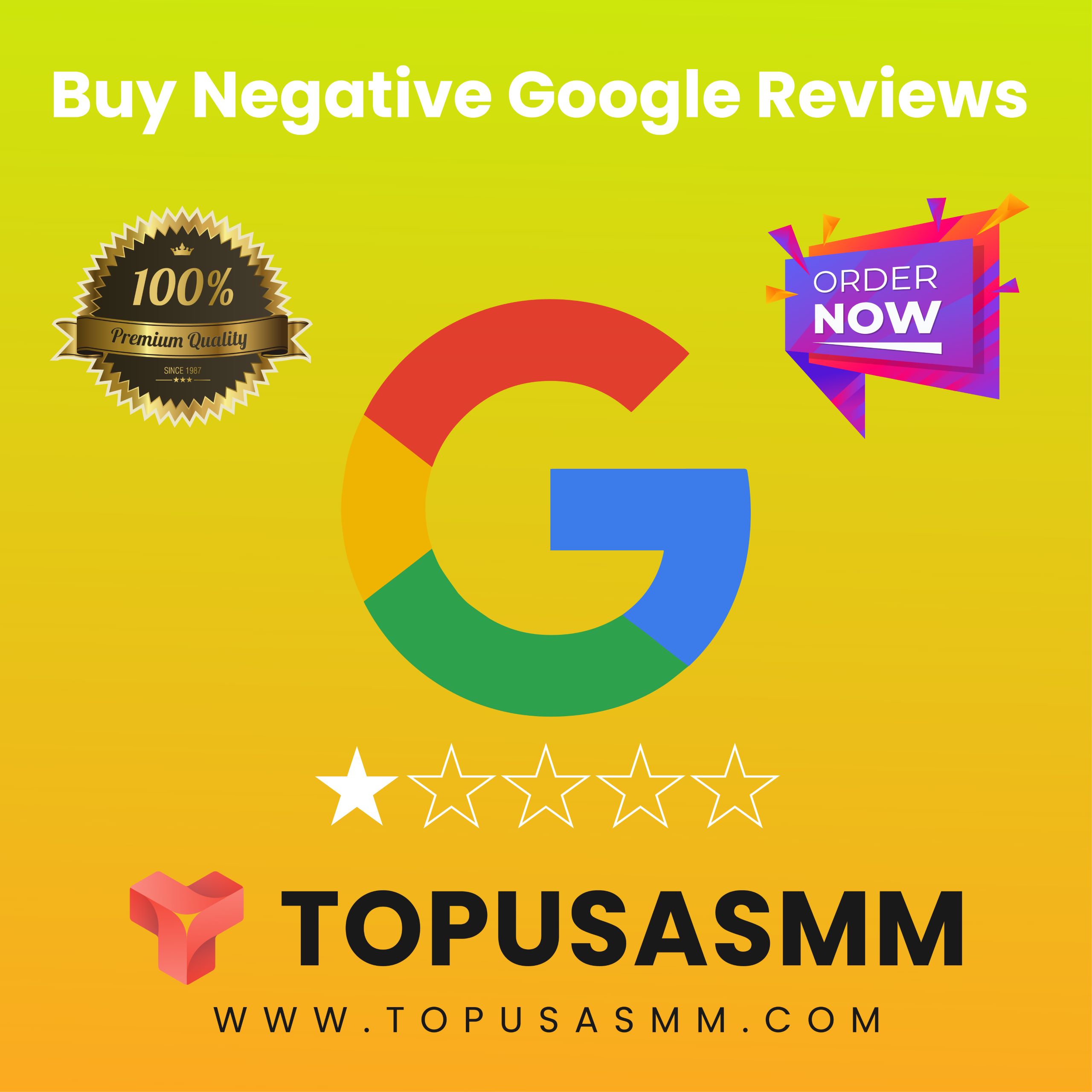 Buy Negative Google Reviews - Top USA SMM