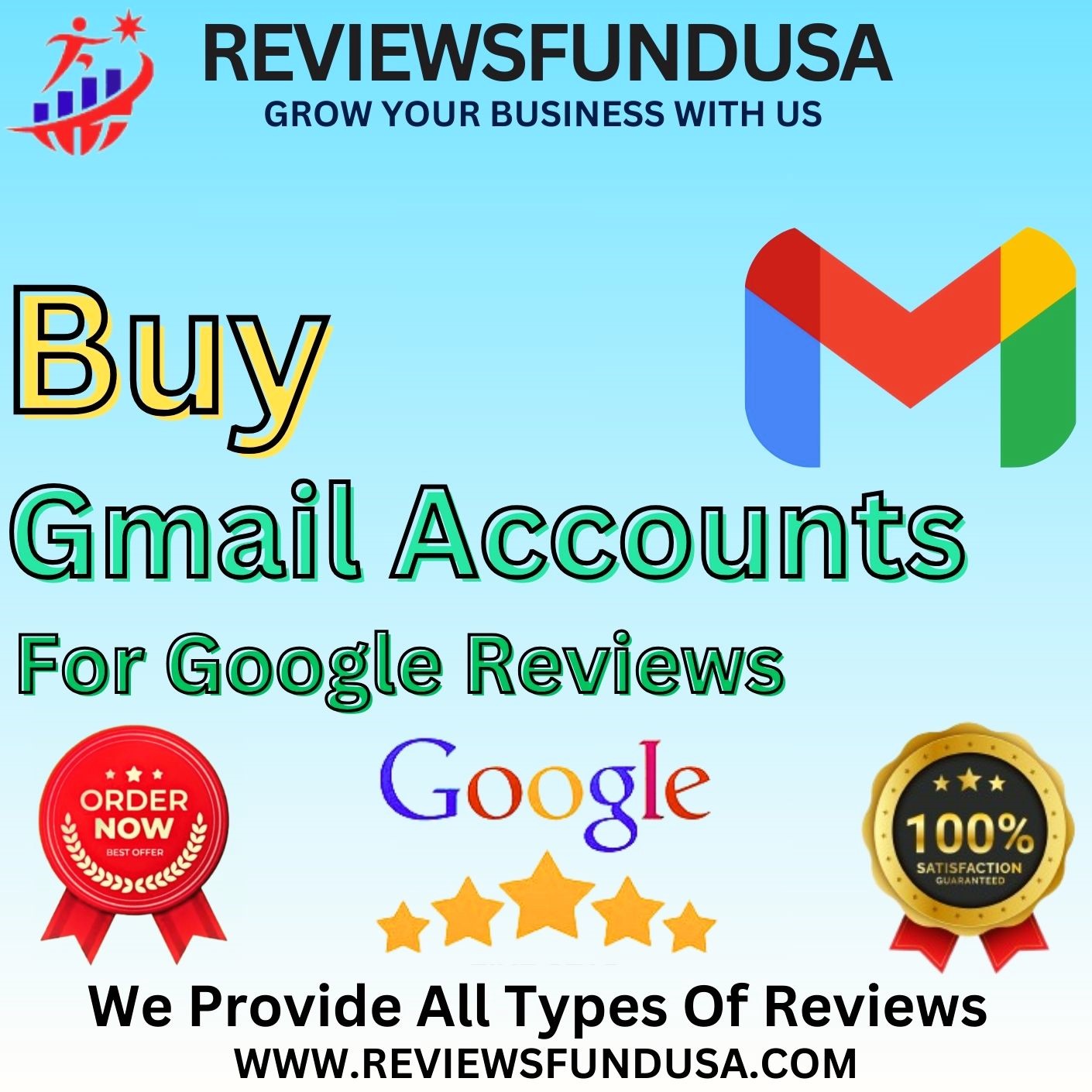 Buy Gmail Accounts For Google Reviews - 100% Old Gmail