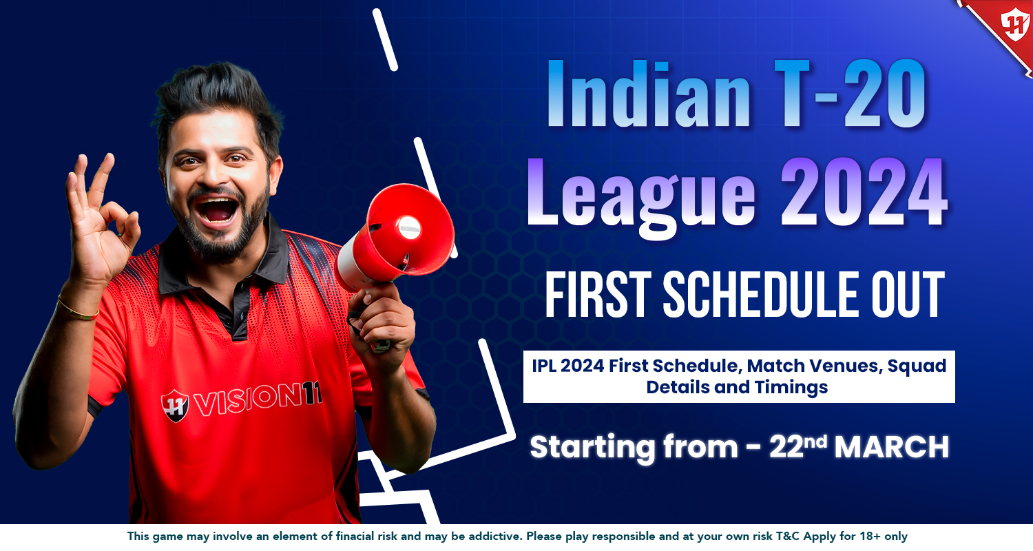 Indian Premier League 2024 First Schedule Out | IPL 2024 Schedule