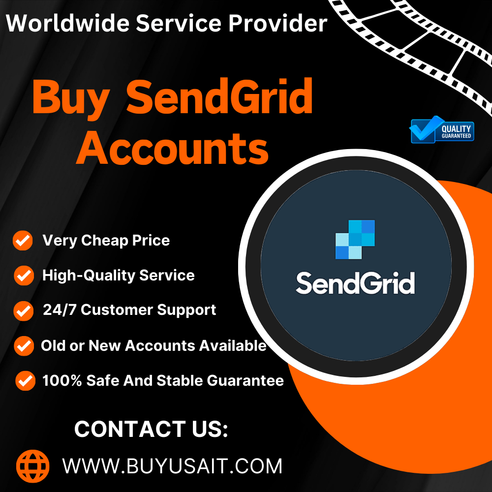 Buy SendGrid Accounts - 100% Safe & Verified