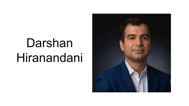 Darshan Hiranandani's Journey in Business and Beyond | PPT