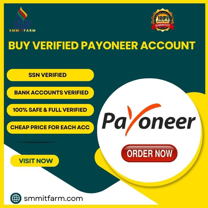 Buy Verified Payoneer Account - 100% Safe Unique, Bank Acti