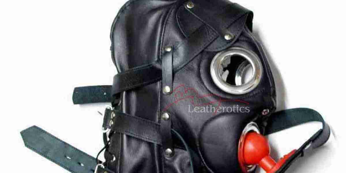 Unveiling Sensual Intrigue: The Unisex BDSM Hood Goat Leather Tight Mask