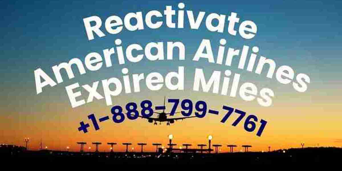 1>888>799/7761 How To Reactivate American Airlines Expired Miles? (Guide) 2024