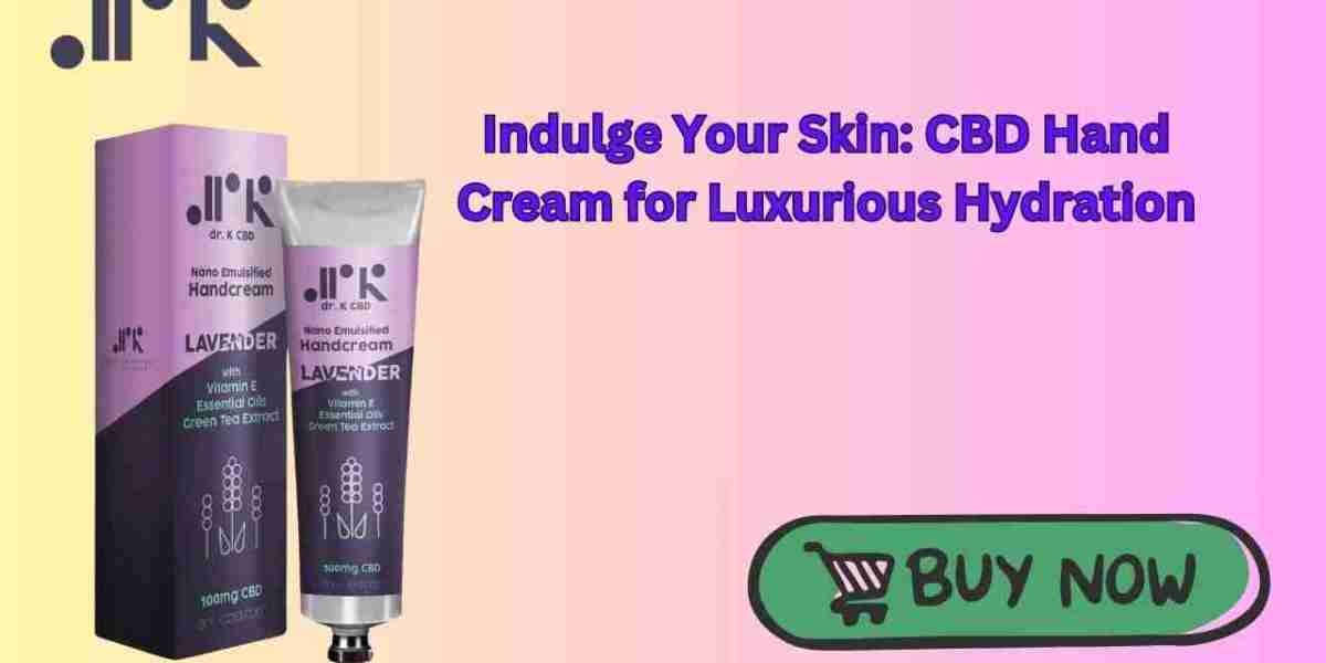 Indulge Your Skin: CBD Hand Cream for Luxurious Hydration