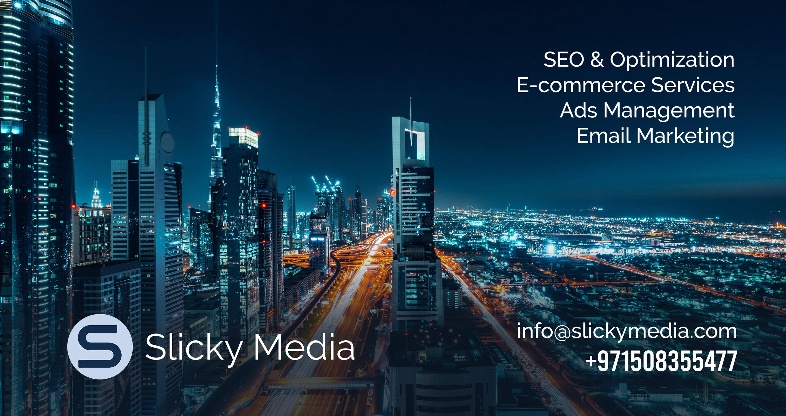 Grow Business with Digital Advertising, Social Media Marketing, PPC Management and SEO Services | Slicky Media Dubai