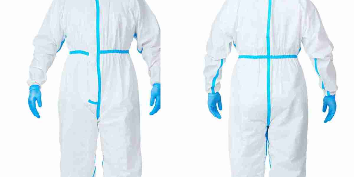 Global Disposable Protective Clothing Market By Material Type-Polyethylene, Polypropylene, By applications-Thermal, Chem