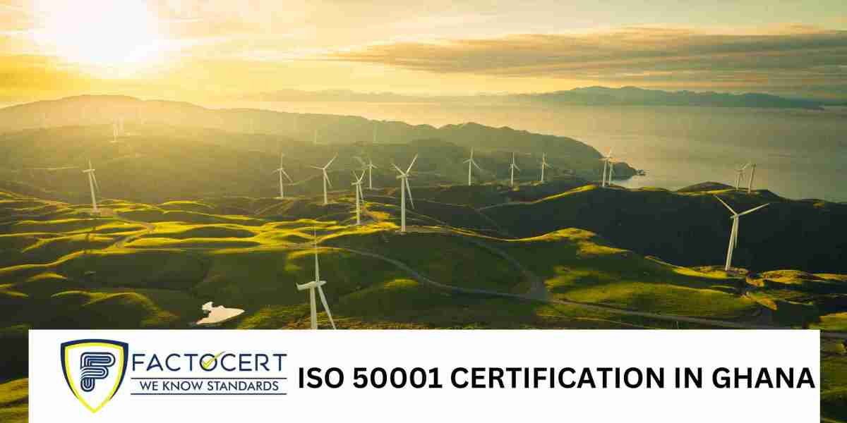 How does ISO 50001 certification benefit an organization in Ghana?