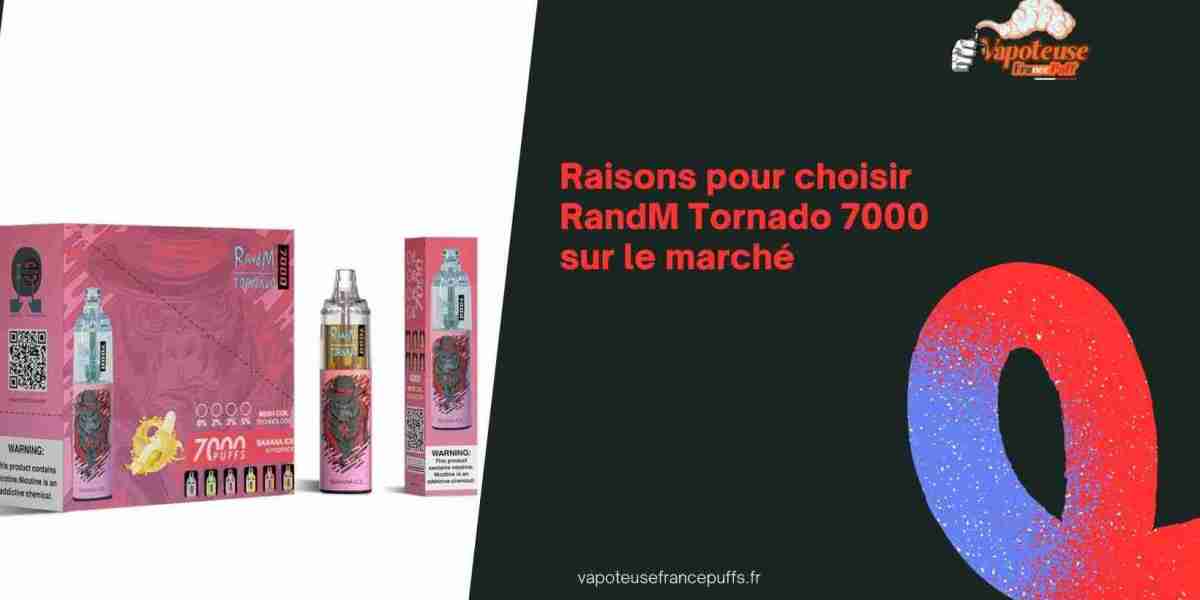 Raisons pour choisir RandM Tornado 7000 sur le marché