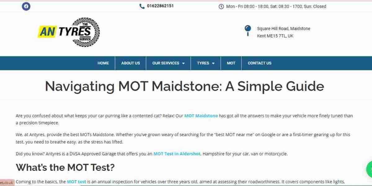 Comprehensive Car Servicing in Maidstone: Ensuring Your Vehicle's Peak Performance