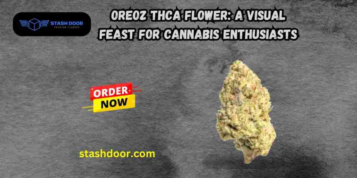 Oreoz THCa Flower: A Visual Feast for Cannabis Enthusiasts