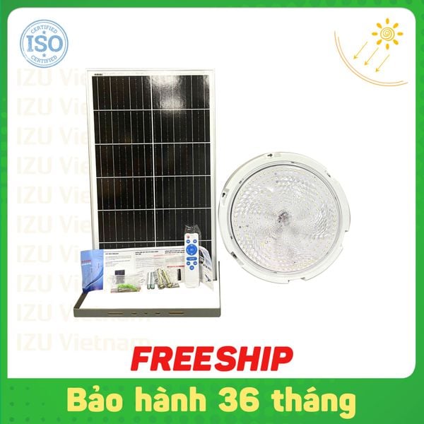 Đèn ốp trần năng lượng mặt trời 500w [IZU-OTR500W]  – Izu Vietnam