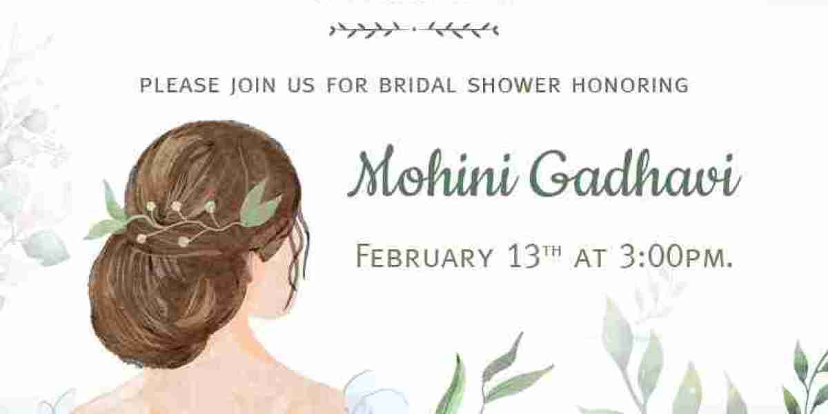 Invitation for a bridal Shower: One Invitation at a Time