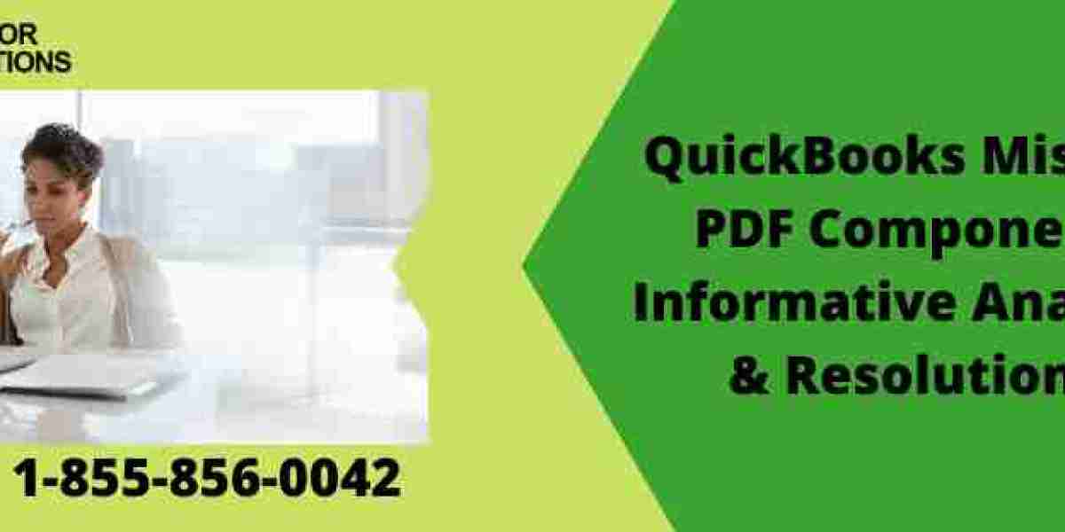 QuickBooks Missing PDF Component: Informative Analysis & Resolutions