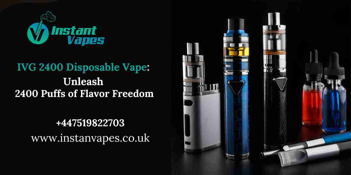 IVG 2400 Disposable Vape: Unleash 2400 Puffs of Flavor Freedom