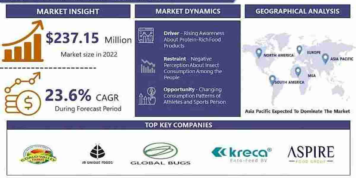 Edible Insects Market Growth, Development Factors, Top Company Share, and Revenue by Forecast to 2030 | IMR