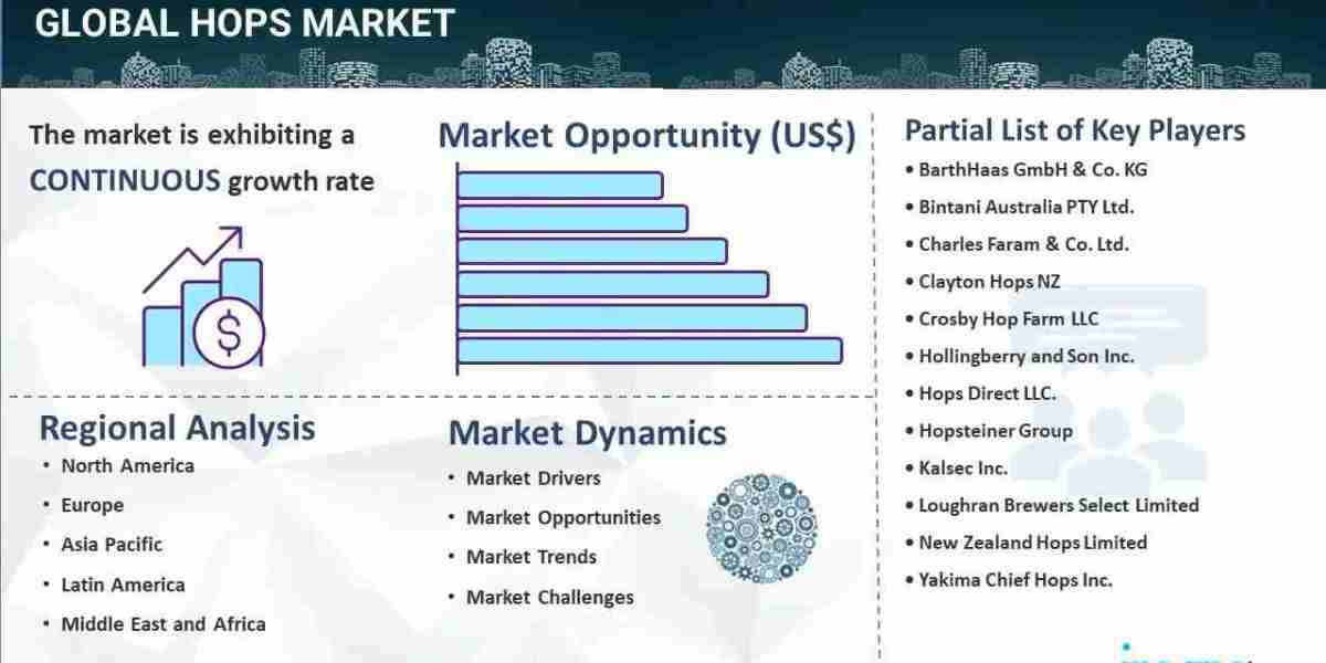 Hops Market Size, Growth, Industry Opportunity, Share Analysis and Top Companies Report 2024-2032