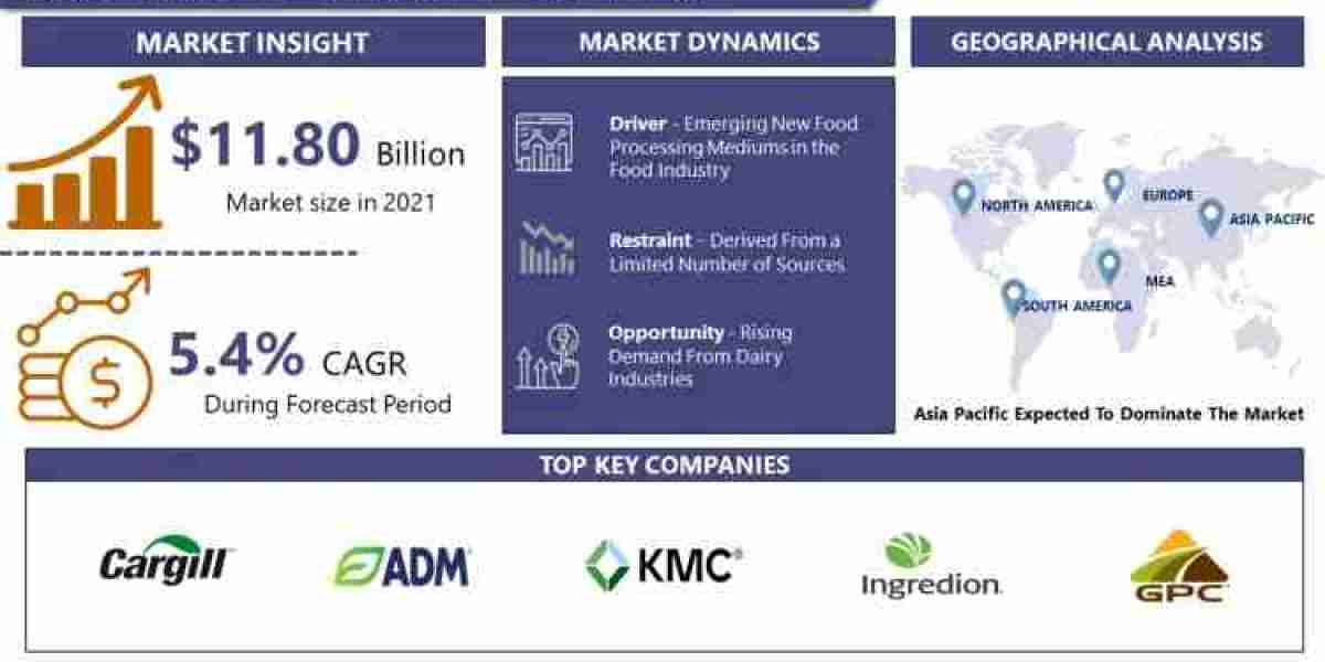 Modified Starch Market Size Expected To Reach US$ 18.94 Billion With CAGR 5.4% By 2030 | IMR