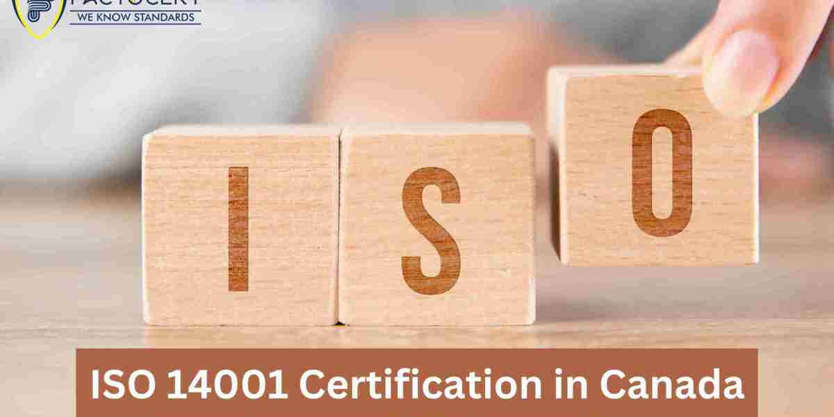What are the primary environmental performance criteria required for ISO 14001 certification in Canada?