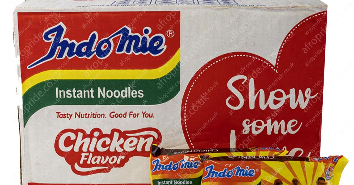 (Pack of 40) Indomie Instant Noodles Chicken Flavor 70g - Afro Pride