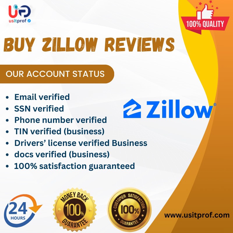 Buy Zillow Reviews - Genuine, Safe and 100% Legit