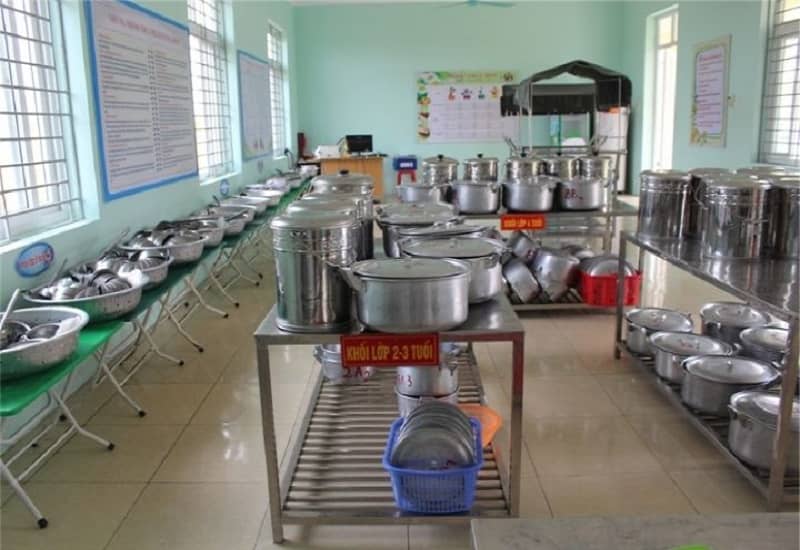 Danh mục dụng cụ sơ chế thực phẩm trong bếp ăn tại trường học - Công Ty CƠ KHÍ NỘI THẤT THIÊN AN PHÁT