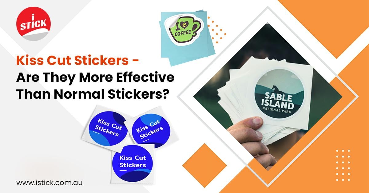 Elevate Your Brand with Custom Kiss Cut Stickers | iStick