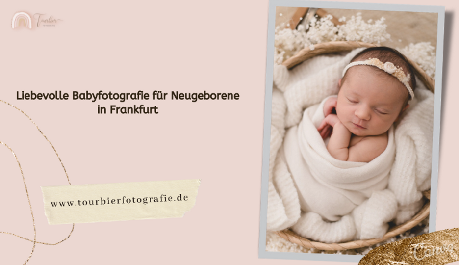 Liebevolle Babyfotografie für Neugeborene in Frankfurt
