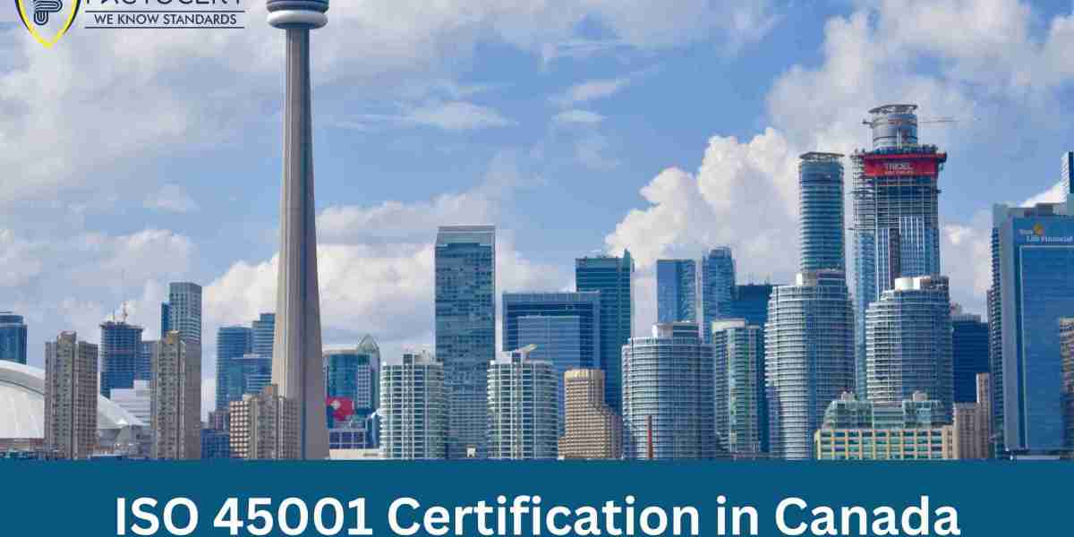 What role does leadership commitment play in achieving ISO 45001 certification in Canadian organizations?