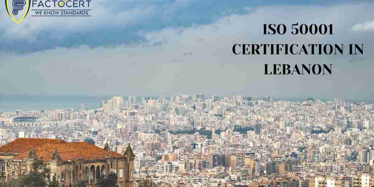 What are the typical steps involved in achieving ISO 50001 certification in Lebanon?