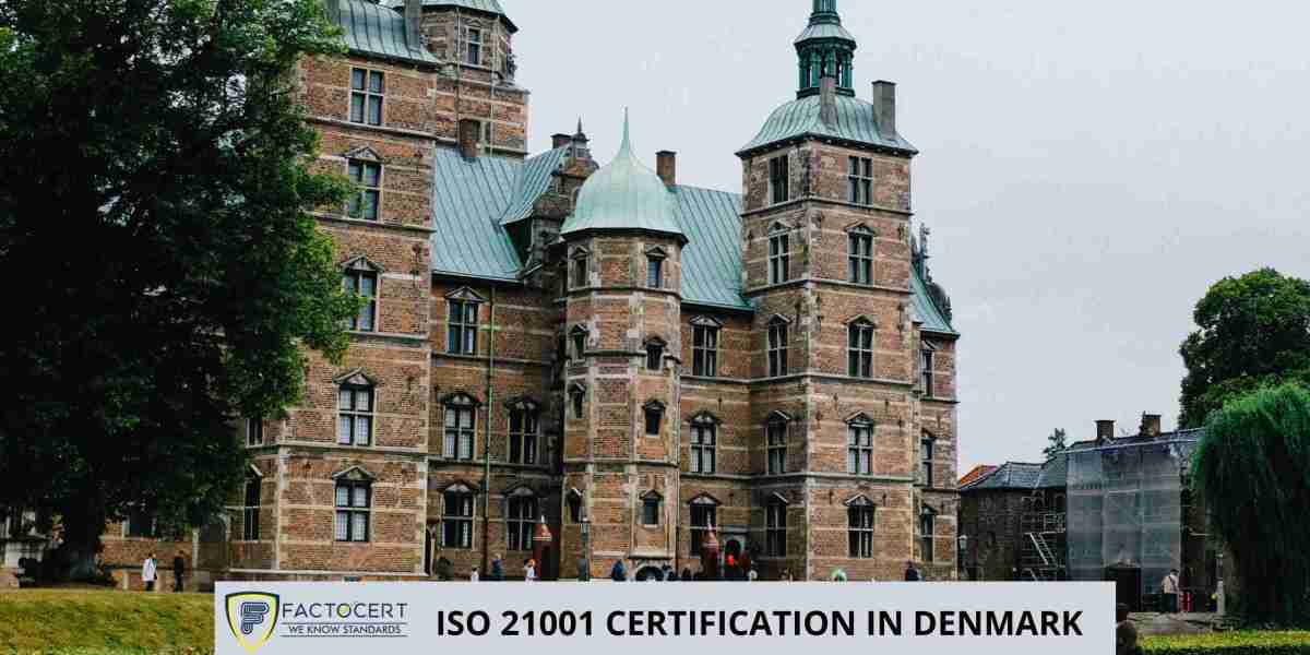 How does ISO 21001 certification compare to other educational quality frameworks used in Denmark?