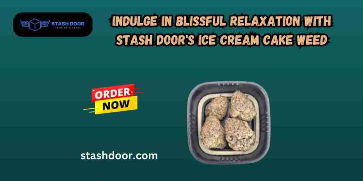 Indulge in Blissful Relaxation with Stash Door's Ice Cream Cake Weed