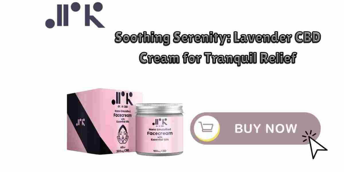 Soothing Serenity: Lavender CBD Cream for Tranquil Relief
