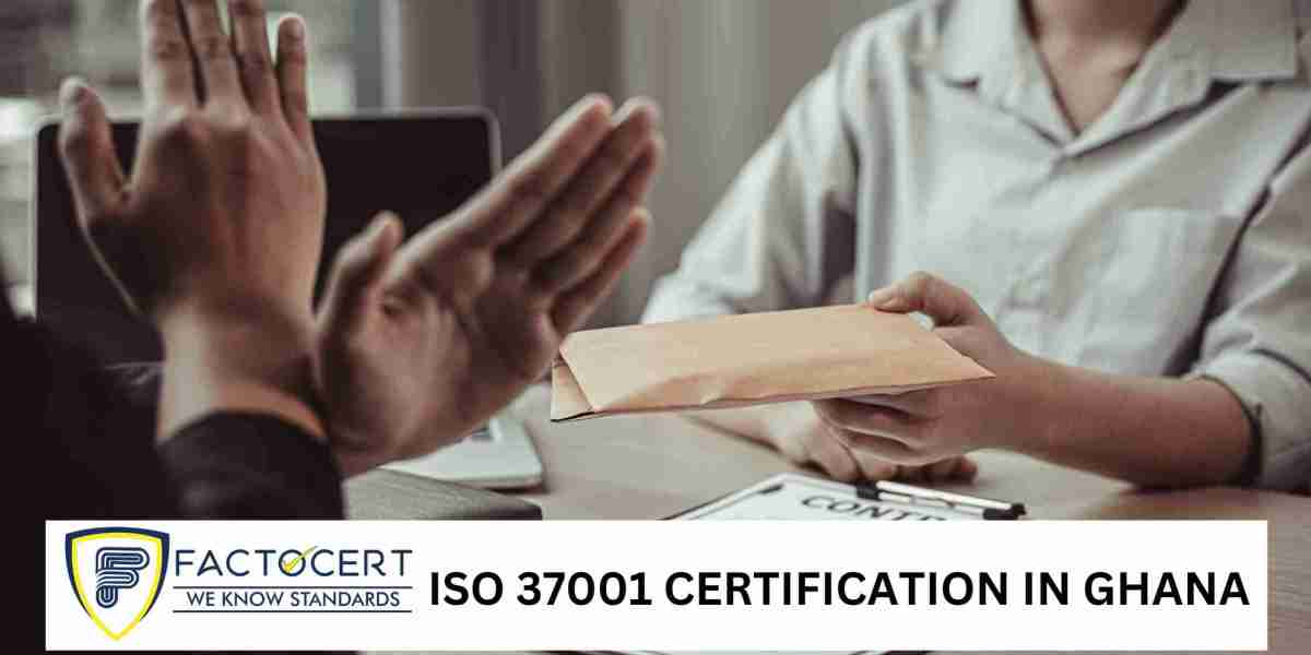 How is ISO 37001 certification obtained in Ghana?
