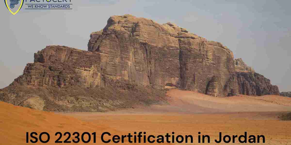 How does ISO 22301 certification align with Jordan’s regulatory and business environment?