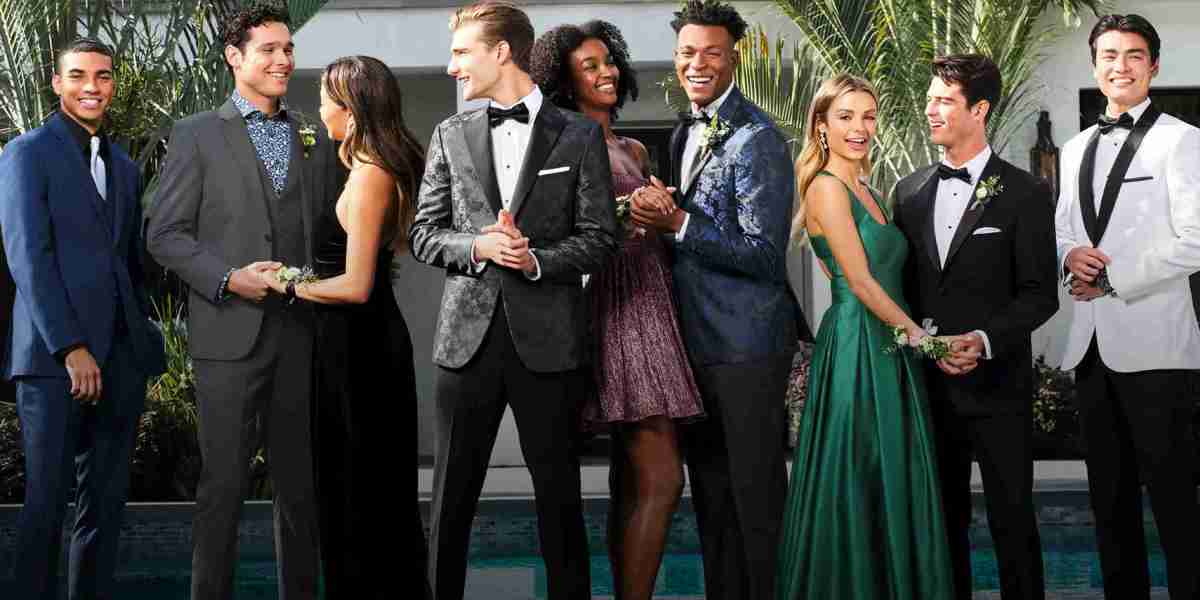 How Perfectly Style Prom Suits with Dresses