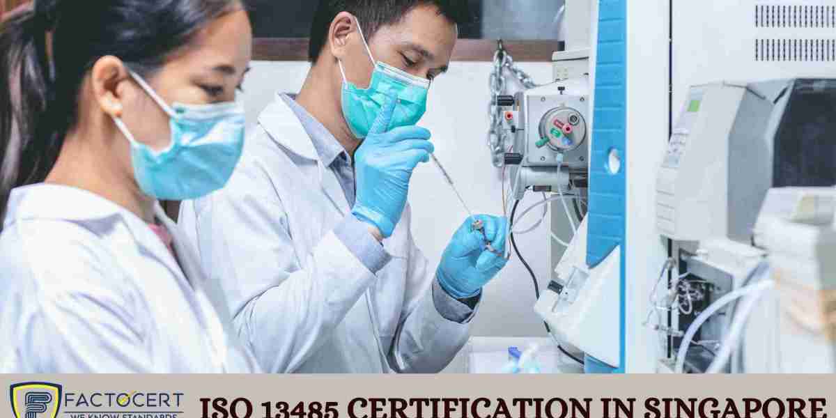 How does ISO 13485 certification help Singaporean medical device manufacturers in complying with international regulatio