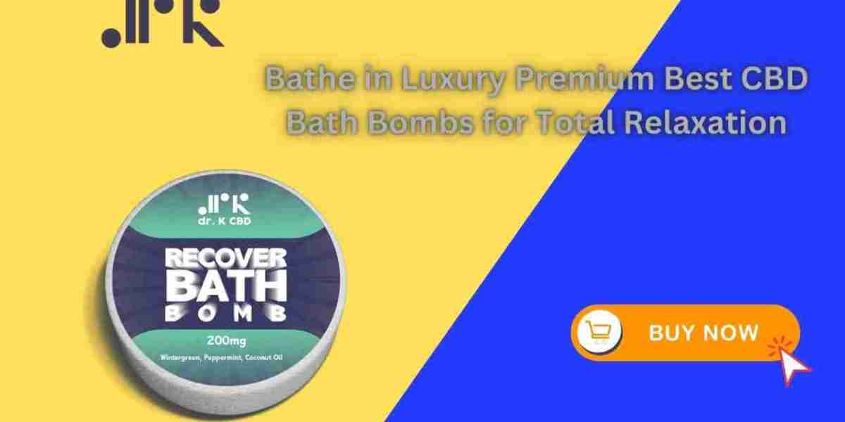 Bathe in Luxury Premium Best  CBD Bath Bombs for Total Relaxation