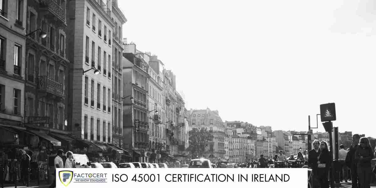 How does ISO 45001 certification support the overall well-being and productivity of the workforce in Ireland?