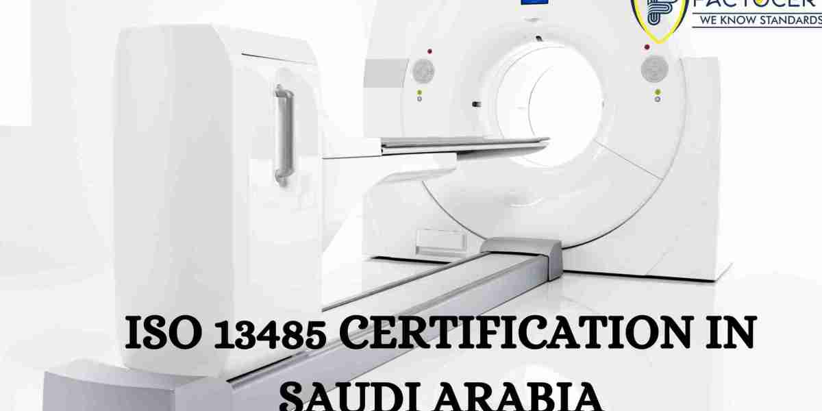 How can medical device manufacturers in Saudi Arabia obtain ISO 13485 certification?