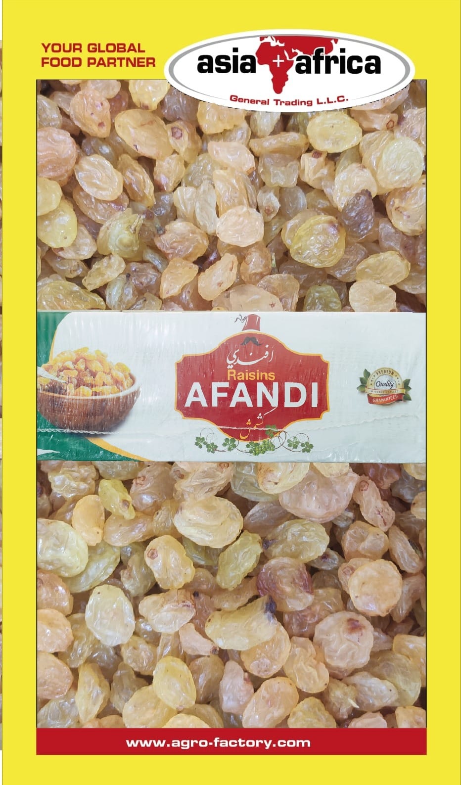 Afandi Raisins - Asia & Africa General Trading Dubai