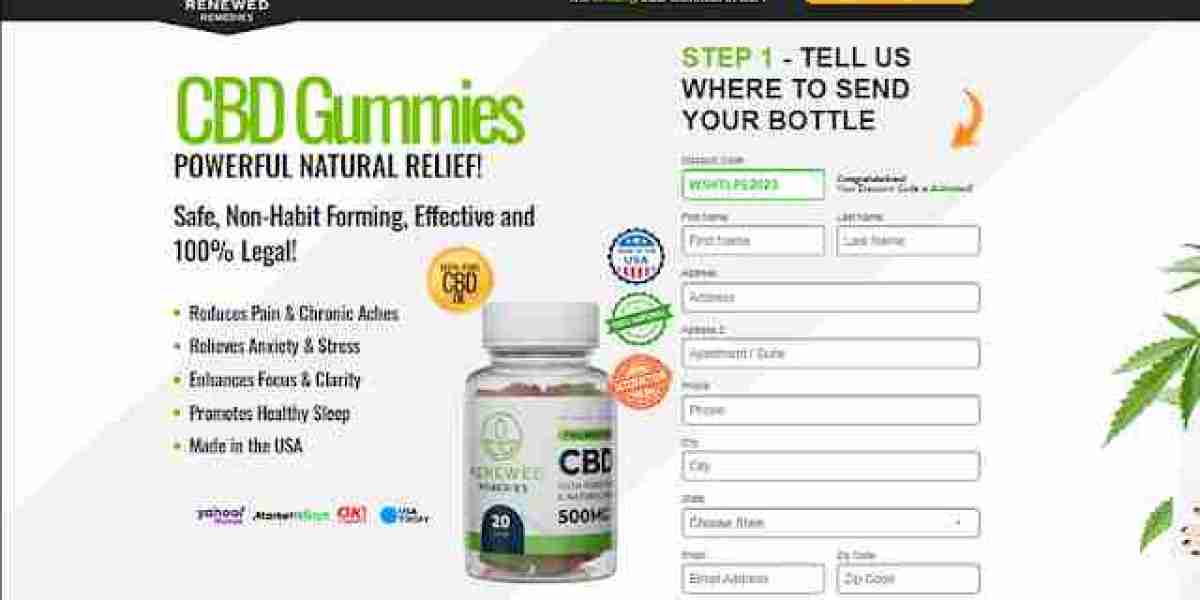 How Can Renewed Remedies CBD Gummies Use? Stress Relief Lowest Price USA
